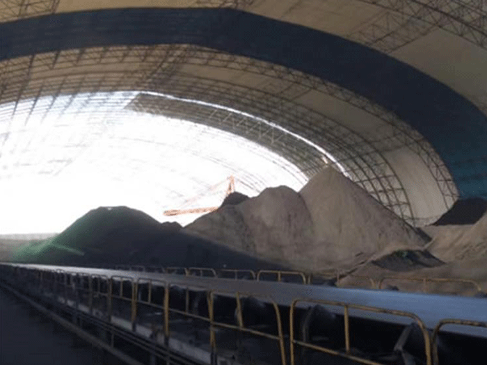 辽宁煤棚料仓网架